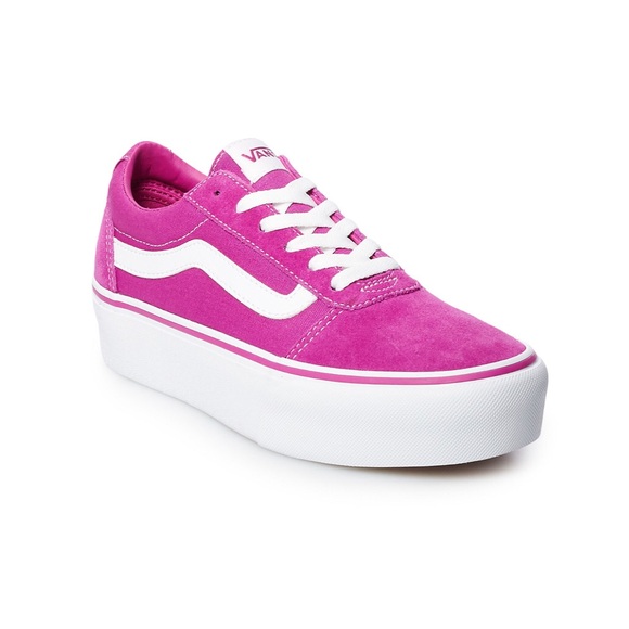 Vans Shoes - Vans - Fuchsia Platform Sneakers